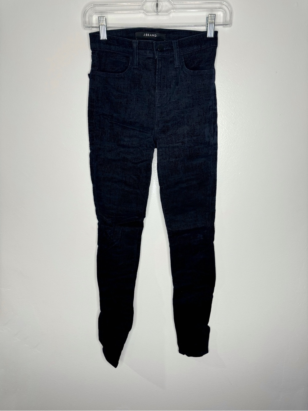J Brand Maria High Rise Skinny Jeans Women’s Size 24 Darkest Navy